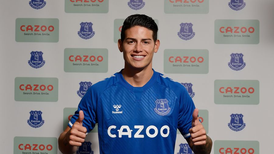 Everton Signs Colombia Midfielder James Rodriguez